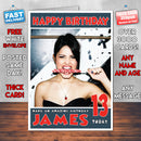 Personalised Julie 1 Celebrity Inspired Style Birthday Card (SA)