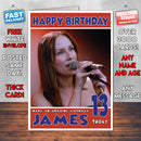 Personalised Julie Fowlis 1 Celebrity Inspired Style Birthday Card (SA)