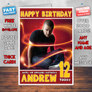 Personalised Justin Timberlake 2 INSPIRED THEME Music Birthday Card (SA)