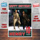 Personalised Justin Timberlake Celebrity Inspired Style Birthday Card (SA)