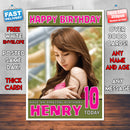 Personalised K Pop Miss A Suzy Celebrity Inspired Style Birthday Card (SA)