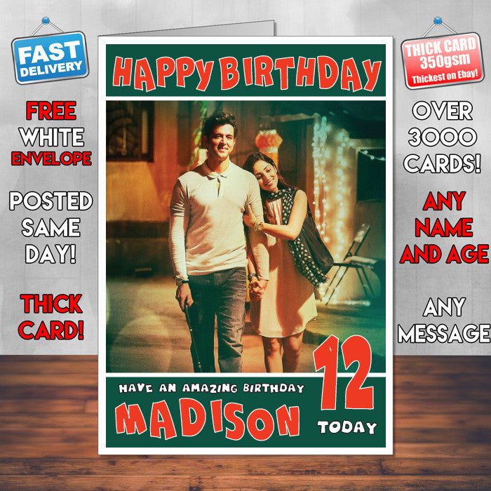 Personalised Kaabil 2 Bollywood Inspired Style Birthday Card (SA)