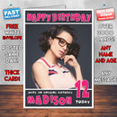 Personalised Kangana Ranaut Bollywood Inspired Style Birthday Card (SA)