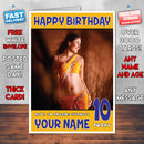 Personalised Kareena Kapoor 5 INSPIRED THEME Celebrity Birthday Card (SA)