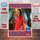 Personalised Kashmora Nayanthara Bollywood Inspired Style Birthday Card (SA)