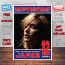 Personalised Kate Winslet 1 INSPIRED THEME Celebrity Birthday Card (SA)