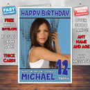 Personalised Katharine Mcphee 1 INSPIRED THEME Celebrity Birthday Card (SA)