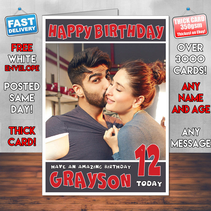 Personalised Ki And Ka 1 Bollywood Inspired Style Birthday Card (SA)