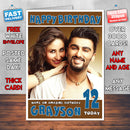 Personalised Kia And Kabir 1 Bollywood Inspired Style Birthday Card (SA)