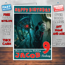 Personalised Kids Bioshock 2 The Sisters Game Inspired Style Birthday Card (SA)