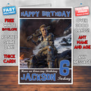 Personalised Kids Call Of Duty Black Ops Game Inspired Style Birthday Card (SA)