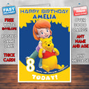 Personalised Kids Inspired Darby Pooh Birthday Card (SA)