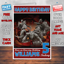 Personalised Kids Dota 2 The International Game Inspired Style Birthday Card (SA)