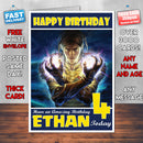 Personalised Kids Fable The Journey Game Inspired Style Birthday Card (SA)