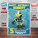 Personalised Kids Inspired Gemerl Render Birthday Card (SA)