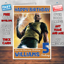 Personalised Kids Infamous 2 Game Inspired Style Birthday Card (SA)