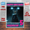 Personalised Kids Injustice 2 Supergirl Game Inspired Style Birthday Card (SA)