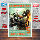 Personalised Kids Inquisition Dragon Age Game Inspired Style Birthday Card (SA)