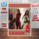 Personalised Kids Mass Effect 1 Game Inspired Style Birthday Card (SA)