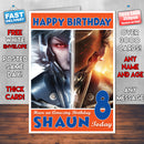 Personalised Kids Metal Gear Rising Revengeance Game Inspired Style Birthday Card (SA)