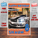 Personalised Kids Midnight Club Los Angeles 2 Game Inspired Style Birthday Card (SA)