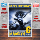 Personalised Kids Mirana Dota 2 Game Inspired Style Birthday Card (SA)