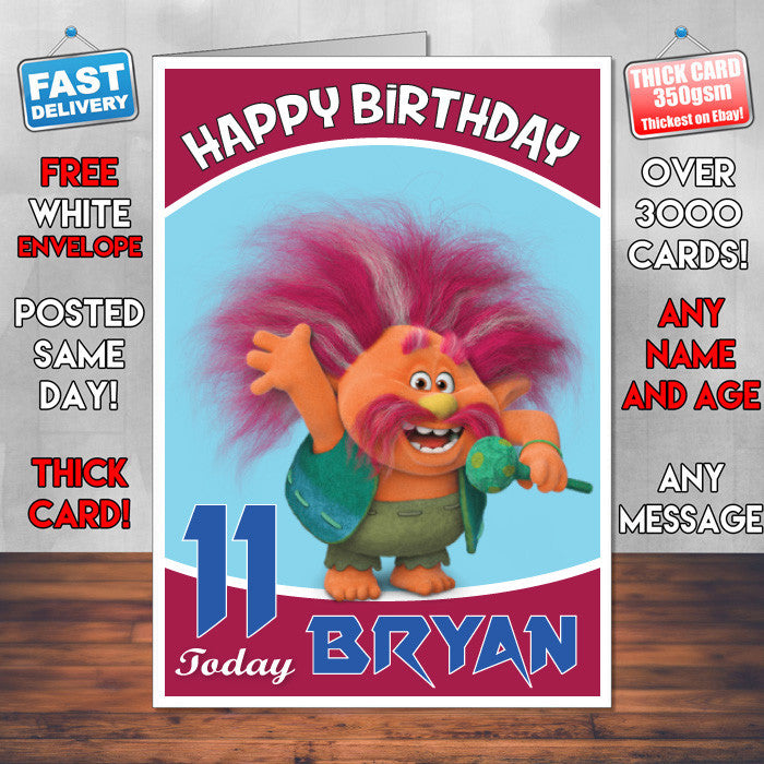 Personalised Kids Inspired Peppy Birthday Card (SA)