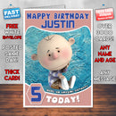 Personalised Kids Inspired Tkid Imissyou Birthday Card (SA)