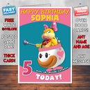 Personalised Kids Inspired Wendy 5S Birthday Card (SA)