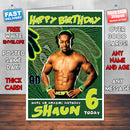 Personalised Kofi Kingston WWE Inspired Style Birthday Card (SA)