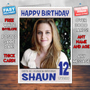 Personalised Kristen Stewart 4 INSPIRED THEME Celebrity Birthday Card (SA)