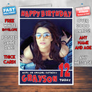 Personalised Kriti Sanon Bollywood Inspired Style Birthday Card (SA)