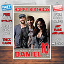 Personalised Lady Antebellum 2 INSPIRED THEME Music Birthday Card (SA)