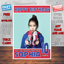 Personalised Lee Ji Eun Celebrity Inspired Style Birthday Card (SA)