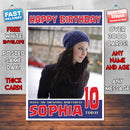 Personalised Lena Meyer 2 Celebrity Inspired Style Birthday Card (SA)