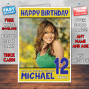 Personalised Lindsay Lohan 1 INSPIRED THEME Celebrity Birthday Card (SA)