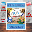 Personalised Little Roy 1 Style Theme Personalised Kidshows Birthday Card (SA)