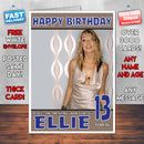 Personalised Liz Macclarlon Celebrity Inspired Style Birthday Card (SA)