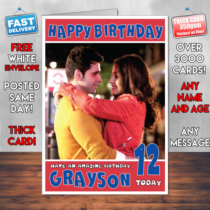 Personalised Loveshhuda Bollywood Inspired Style Birthday Card (SA)