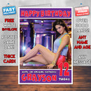 Personalised Luv U Alia 1 Bollywood Inspired Style Birthday Card (SA)