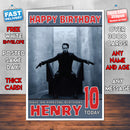 Personalised MARILYN MANSON 1 Celebrity Inspired Style Birthday Card (SA)