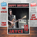 Personalised MOTORHEAD Celebrity Birthday Card (SA