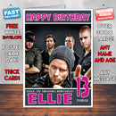 Personalised Machinae Supremacy Celebrity Inspired Style Birthday Card (SA)