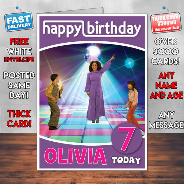 Personalised Magic Door 1 Style Theme Personalised Kidshows Birthday Card (SA)