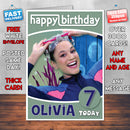 Personalised Magic Door 2 Style Theme Personalised Kidshows Birthday Card (SA)