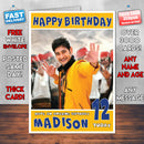 Personalised Mahesh Babu Bollywood Inspired Style Birthday Card (SA)