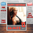 Personalised Mandy Moore 2 Celebrity Inspired Style Birthday Card (SA)