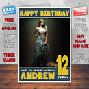 Personalised Mandy Moore Celebrity Inspired Style Birthday Card (SA)