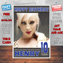 Personalised Maria Brink Celebrity Inspired Style Birthday Card (SA)