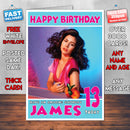 Personalised Marina And The Diamonds 2 Celebrity Inspired Style Birthday Card (SA)